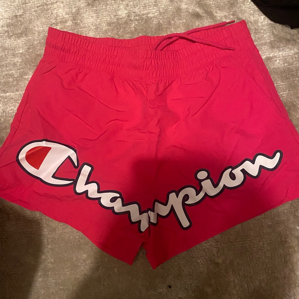 Pink champion shorts